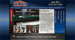 Desktop Screenshot of metroroofingsupply.com